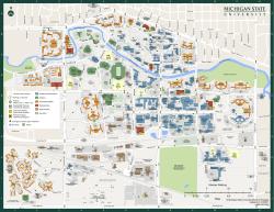 MSU Main Campus Map - MSU Campus Maps