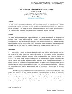 fluid automatic balancer for a washing machine