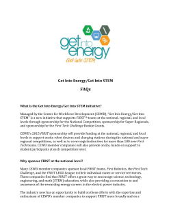 Get Into Energy/Get Into STEM FAQs