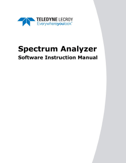 Spectrum Analyzer