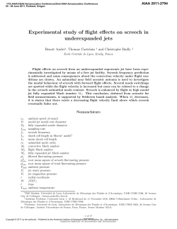 Experimental study of flight effects on screech in underexpanded jets
