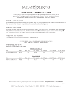 about the cici channel back chair