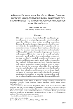 A Modest Proposal for a Two Sided Market Clearing Institution
