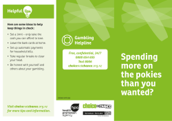 Harm Minimisation Brochure