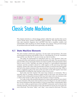 Classic State Machines