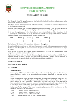 deauville international meeting coupe de france