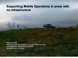 KONGSBERG Broadband Radio