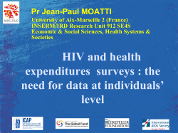 Diapositive 1 - International AIDS Society