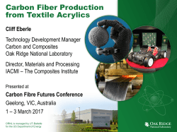 Carbon Fiber Production from Textile Acrylics