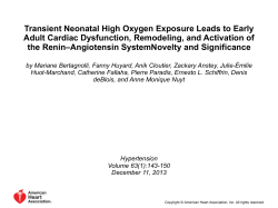and 16-week-old rats exposed to high oxygen (O2