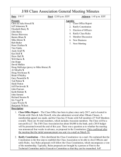 ISO Management Review Committee