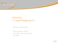 MBA Finance