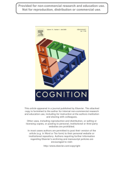 This article appeared in a journal published by Elsevier. The