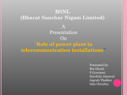 Valve-Regulated lead-acid(VLRA) Batteries