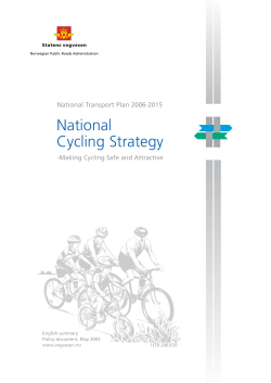 National Cycling Strategy