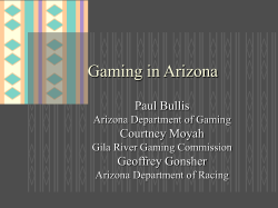 Gaming in Arizona