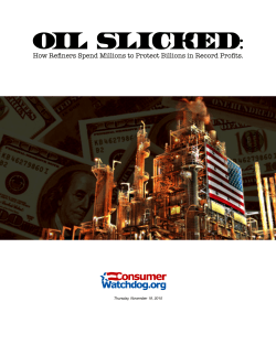 Oil Profit Report Q3 2015