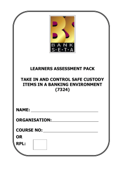 learners assessment pack