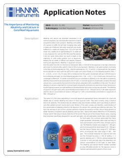 Application Notes - Hanna Instruments Australia