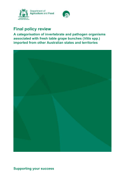 Pest categorisation of invertebrate organisms