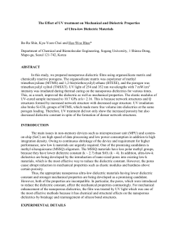 MRS PROCEEDINGS TEMPLATE