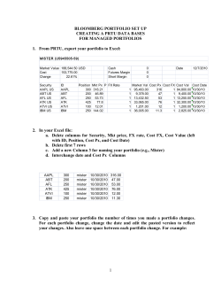 For a listing of current options by company, enter the company ticker