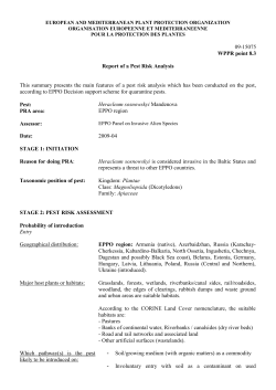 european and mediterranean plant protection organization