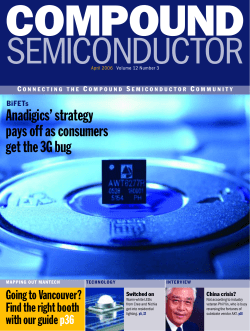 Anadigics` strategy pays off as consumers get the 3G bug