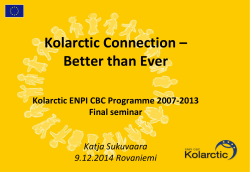 Project Implementation Manual for actions financed under the Call