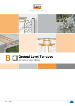 Ground Level Terraces - Schl&uuml;ter