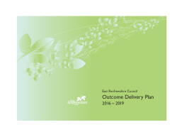 Outcome Delivery Plan 2016-2019