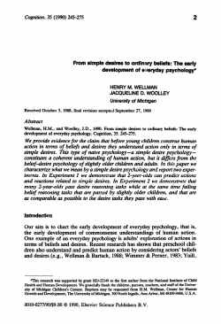 Cognition, 35 (1 Abstract `We provide evidence for the