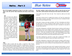 Blue Notes - Baseball Ontario