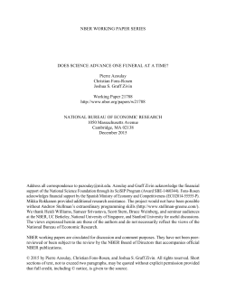 "Does Science Advance One Funeral at a Time?"