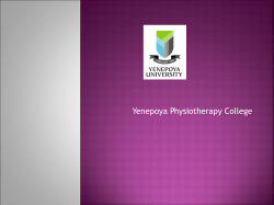 Exercise2 Prepare a PPT Regarding B.P.T Course