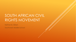 South African Civil Rights Movement