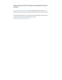 Finding the optimal bayesian network given a constraint graph