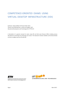 competence-oriented exams using virtual