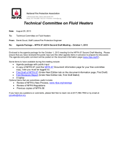Technical Committee on Fluid Heaters