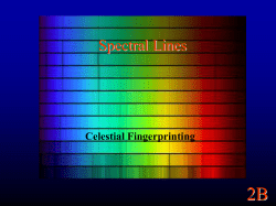 Spectral Lines