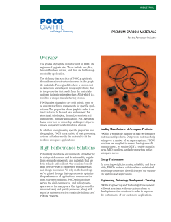 Aerospace Materials Data Sheet
