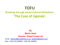 Tofu - Makerere University News Portal