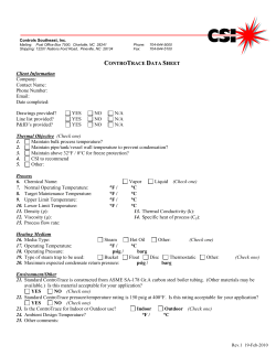 CT Data Sheet