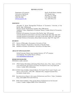 dennis o - University of the Pacific