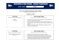 Biology - Hudsonville Public Schools