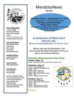 September 2014 Newsletter