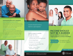 income should not be a barrier