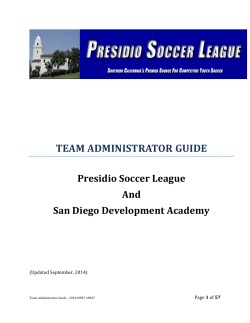 Team Administrator Guide