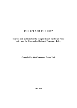 THE RPI AND THE HICP