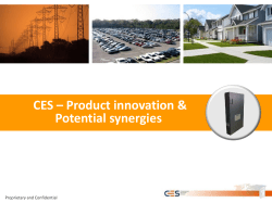 CES &ndash; EV Charging Solution